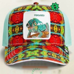 Goorin Bros”MAGIC EYE” Trucker Hat. FOCUSED. SOLD OUT NWT